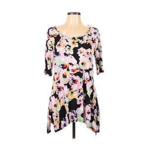 Cable & Gauge Womens Floral Tunic Dress L